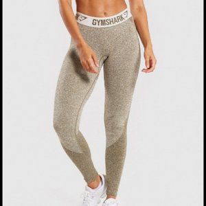 Gymshark Flex Leggings (Small/Khaki)